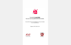 Cours annulés 11 avril 2026