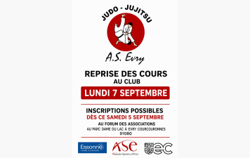 Reprise des cours saison 2026/2027