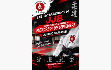 Commencement des cours de JJB
