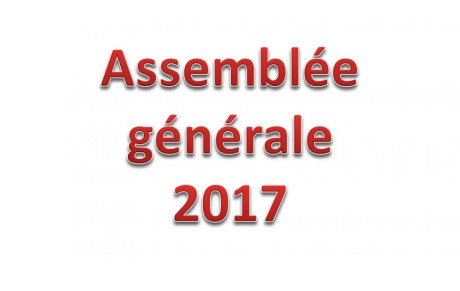 Assemblée générale 2017