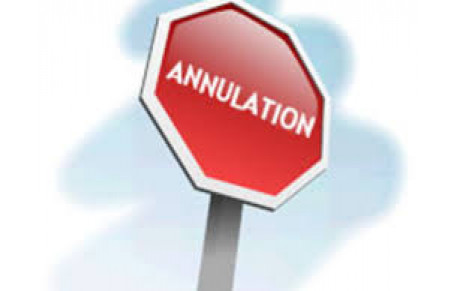 Annulation des cours 